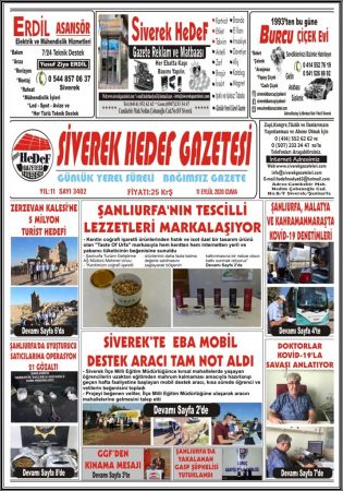 11 EYLÜL CUMA (www.siverekgazeteleri.com)