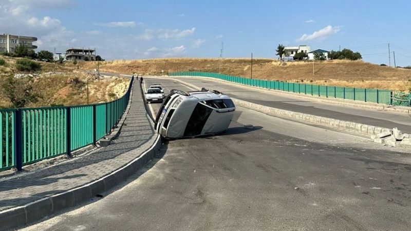 AYNI YOLDA BİR HAFTADA ÜÇ KAZA 