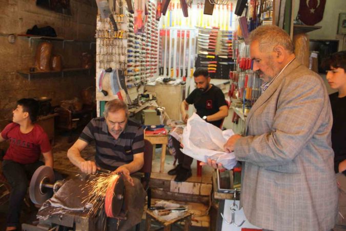 Bıçakçılarda Kurban Bayramı Yoğunluğu