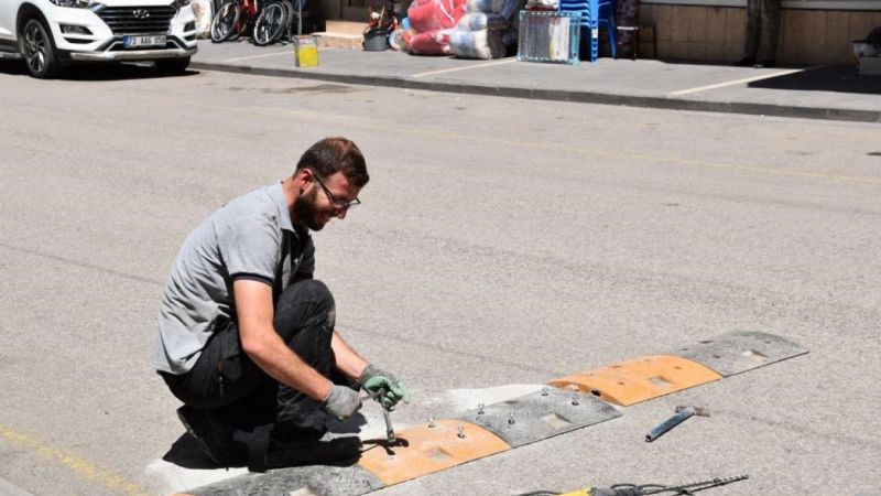  Yaya ve trafik güvenliği çalışmalarına başladı