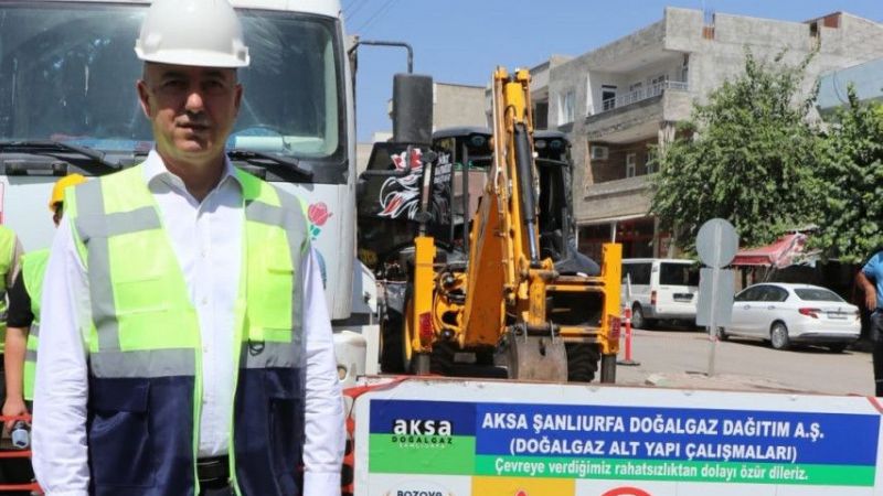  doğalgaz için ilk kazma vuruldu