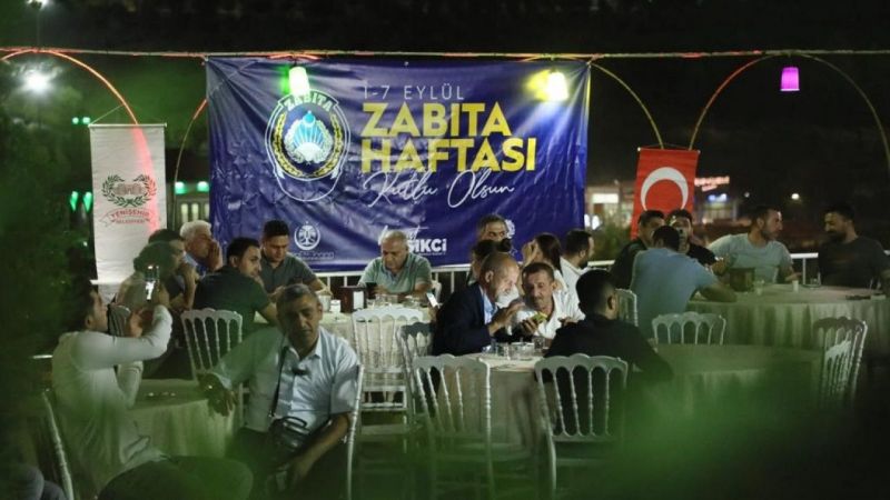 Zabıta Ekiplerine Özel Yemekte Takdir ve Teşekkür Rüzgarı