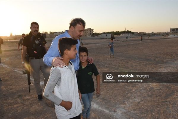 ŞANLIURFA VALİSİ ABDULLAH ERİN TEL ABYAD’DA YÜRÜTÜLEN ÇALIŞMALARI İNCELEDİ