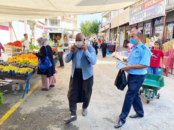 SİVEREK’te ZABITA EKİPLERİ SEMT PAZARLARINI DENETLEDİ