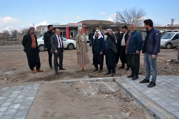 SİVEREK’TE KIRSALIN ÇEHRESİ KÖY MEYDANLARI PROJESİYLE DEĞİŞİYOR