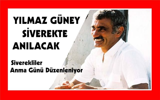 Siverek’te Yılmaz Güney’i Anma Programı Düzenlenecek