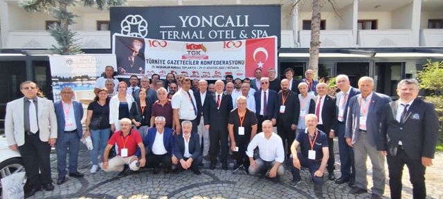 TÜRKİYE GAZETECİLER KONFEDERASYONU 25. BAŞKANLAR KURULU SONUÇ BİLDİRGESİ