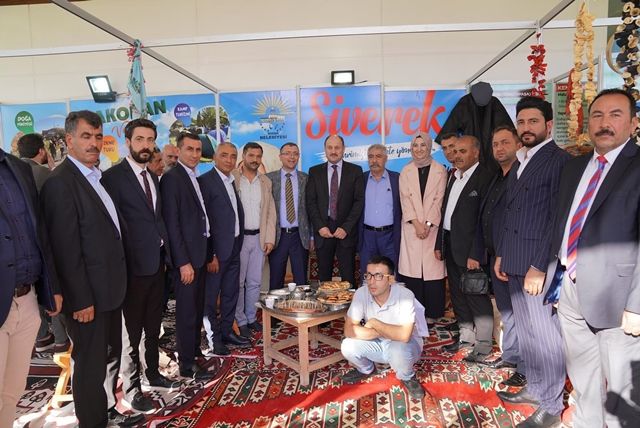 ŞANLIURFA TANITIM GÜNLERİNDE SİVEREK STANDINA İLGİ