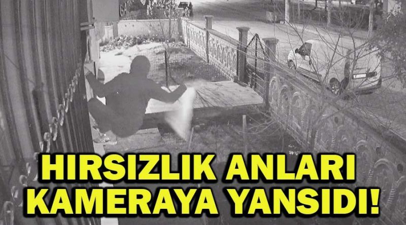 Pantolon hırsızlığı kameraya yansıdı