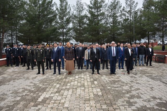 Siverek ilçesinde 18 Mart Çanakkale Deniz Zaferi ve Şehitleri Anma Günü programı düzenlendi