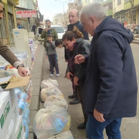 Siverek’ten Adıyaman’a kardeşlik eli