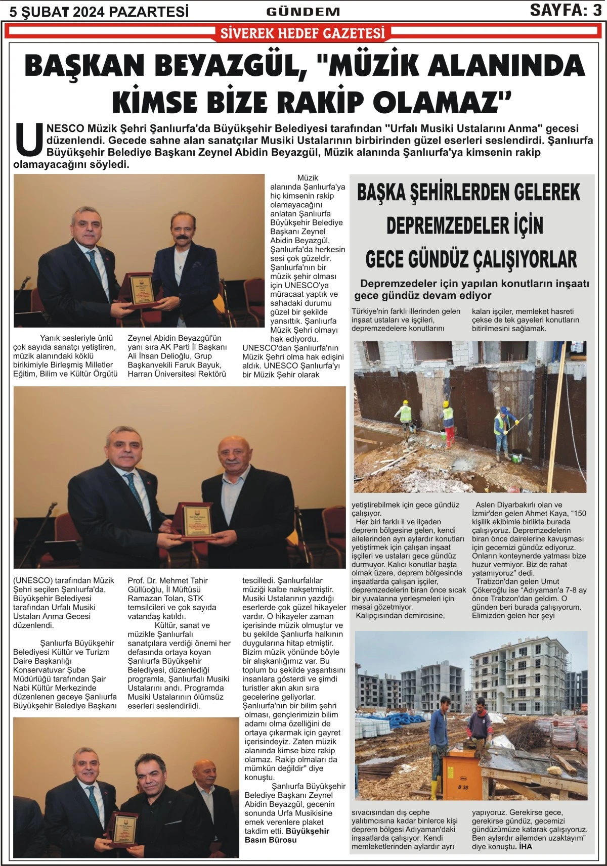 05.02.2024 TARİHLİ GAZETEMİZ