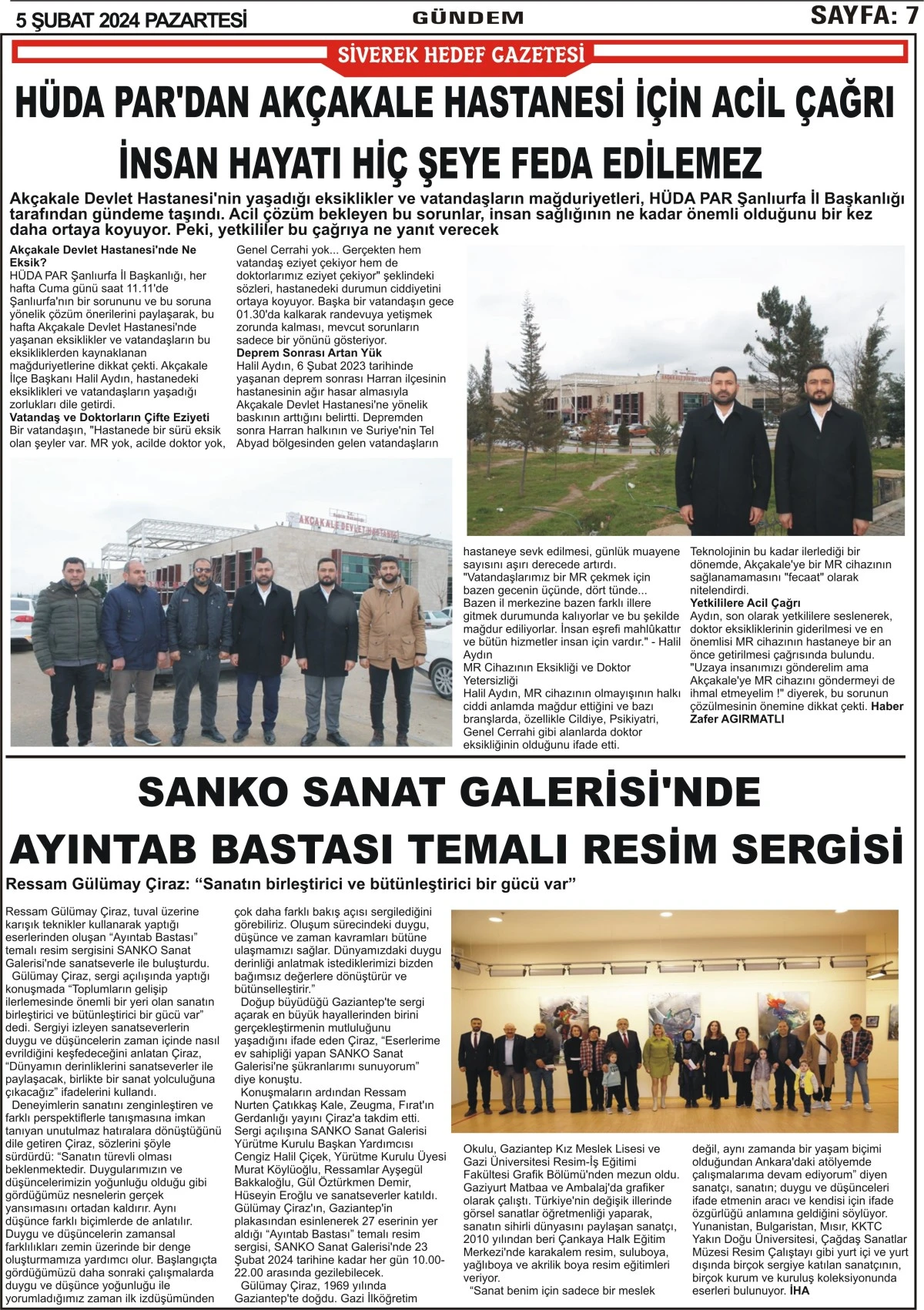 05.02.2024 TARİHLİ GAZETEMİZ