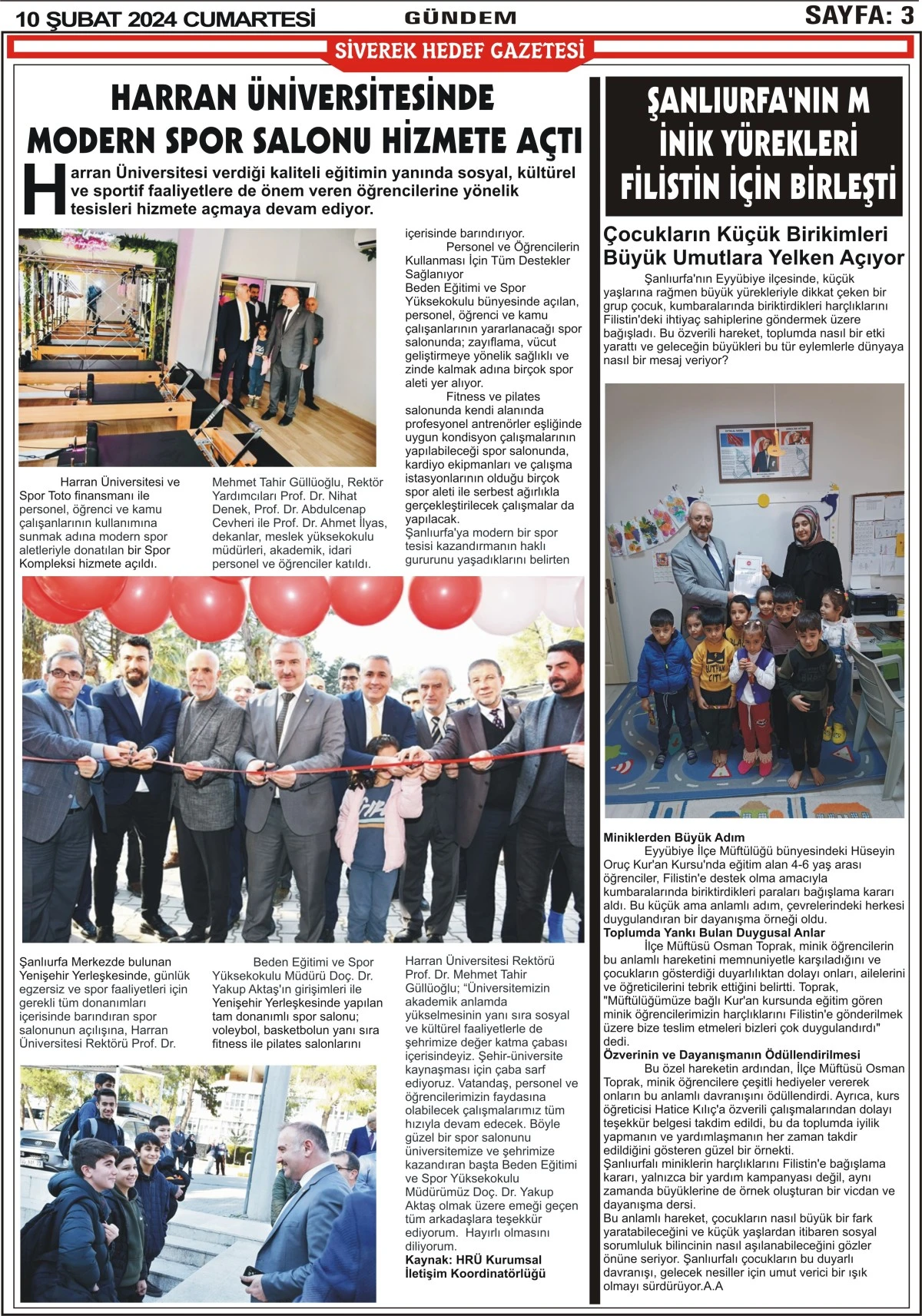 10.02.2024 TARİHLİ GAZETEMİZ