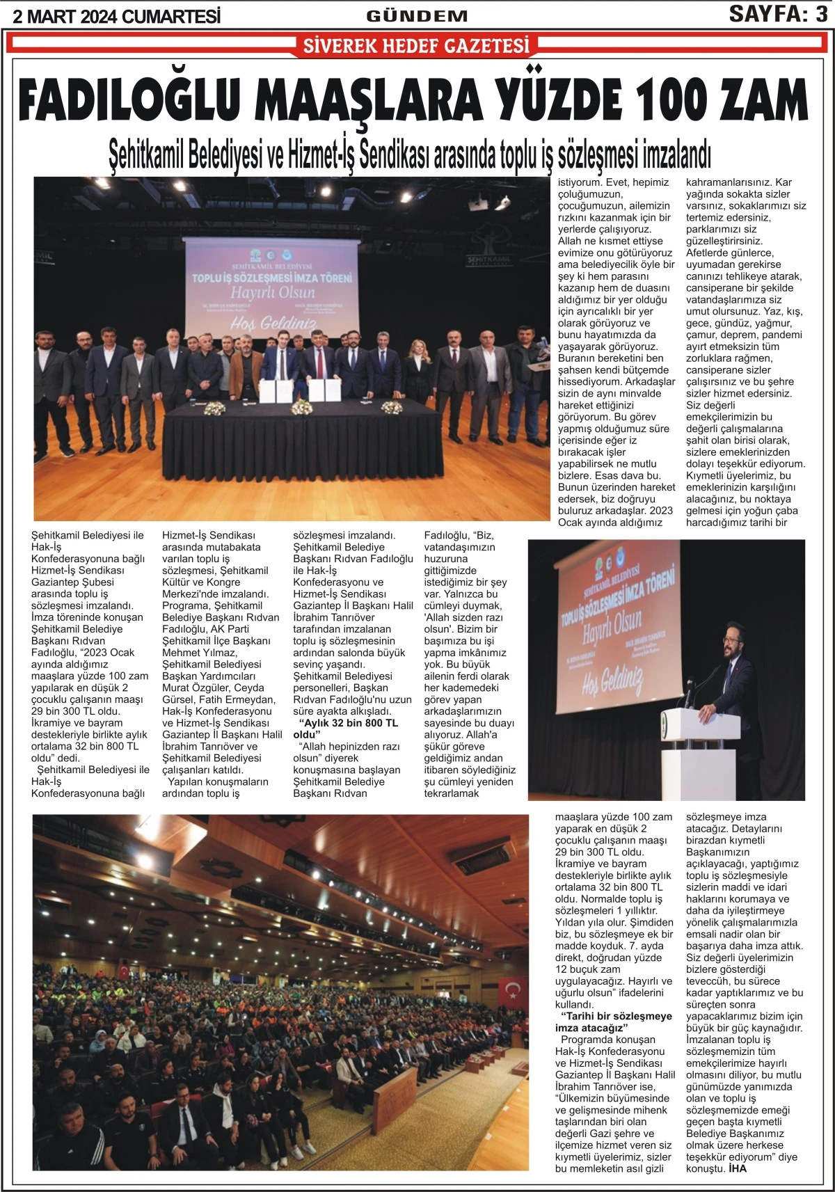 02.03.2024  Tarihli Gazetemiz