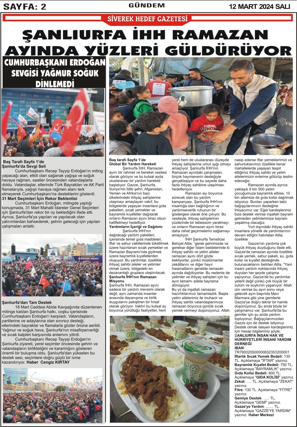 12.03.2024 Tarihli Gazetemiz