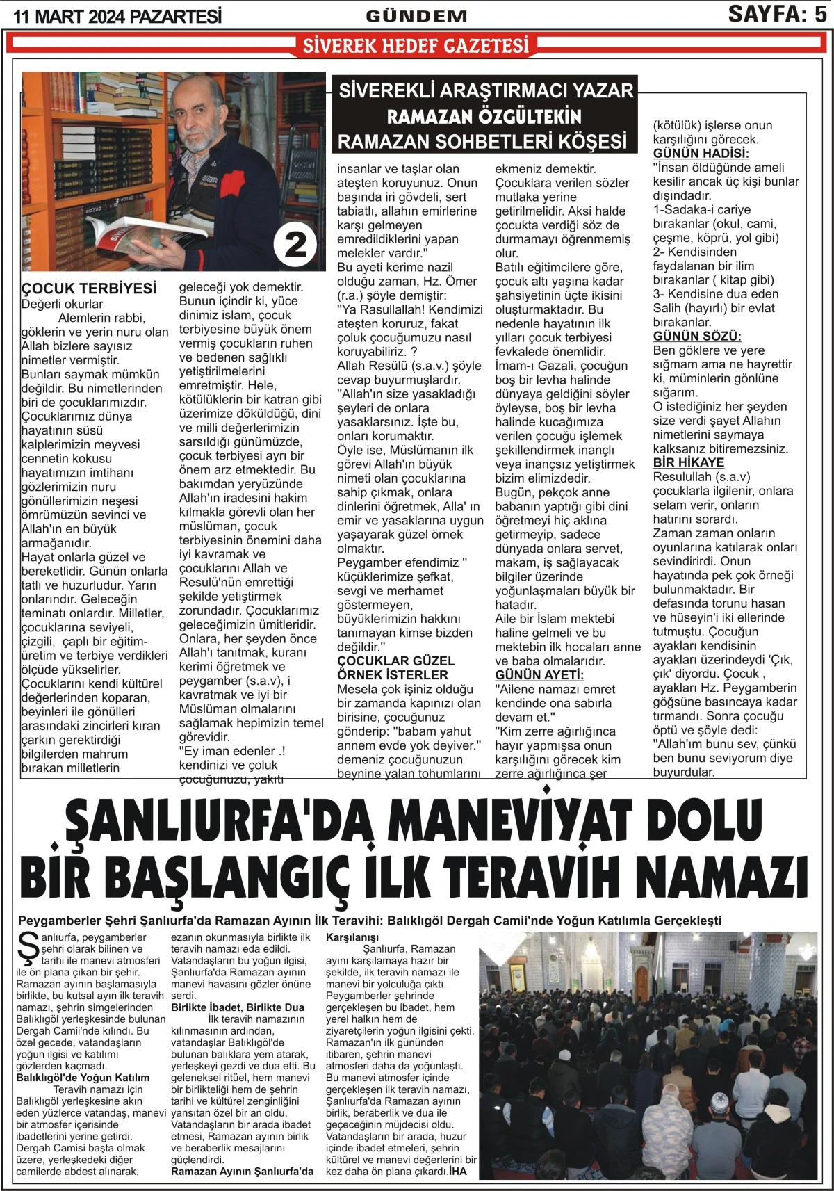 12.03.2024 Tarihli Gazetemiz