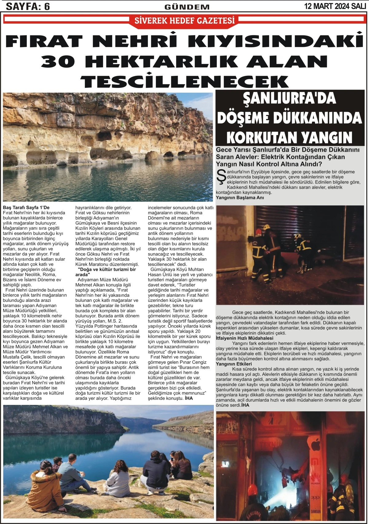 12.03.2024 Tarihli Gazetemiz