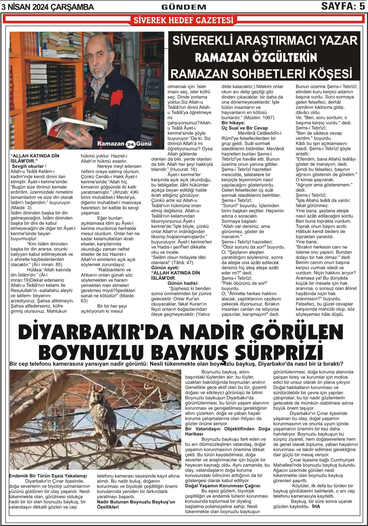 03.04.2024 Tarihli Gazetemiz