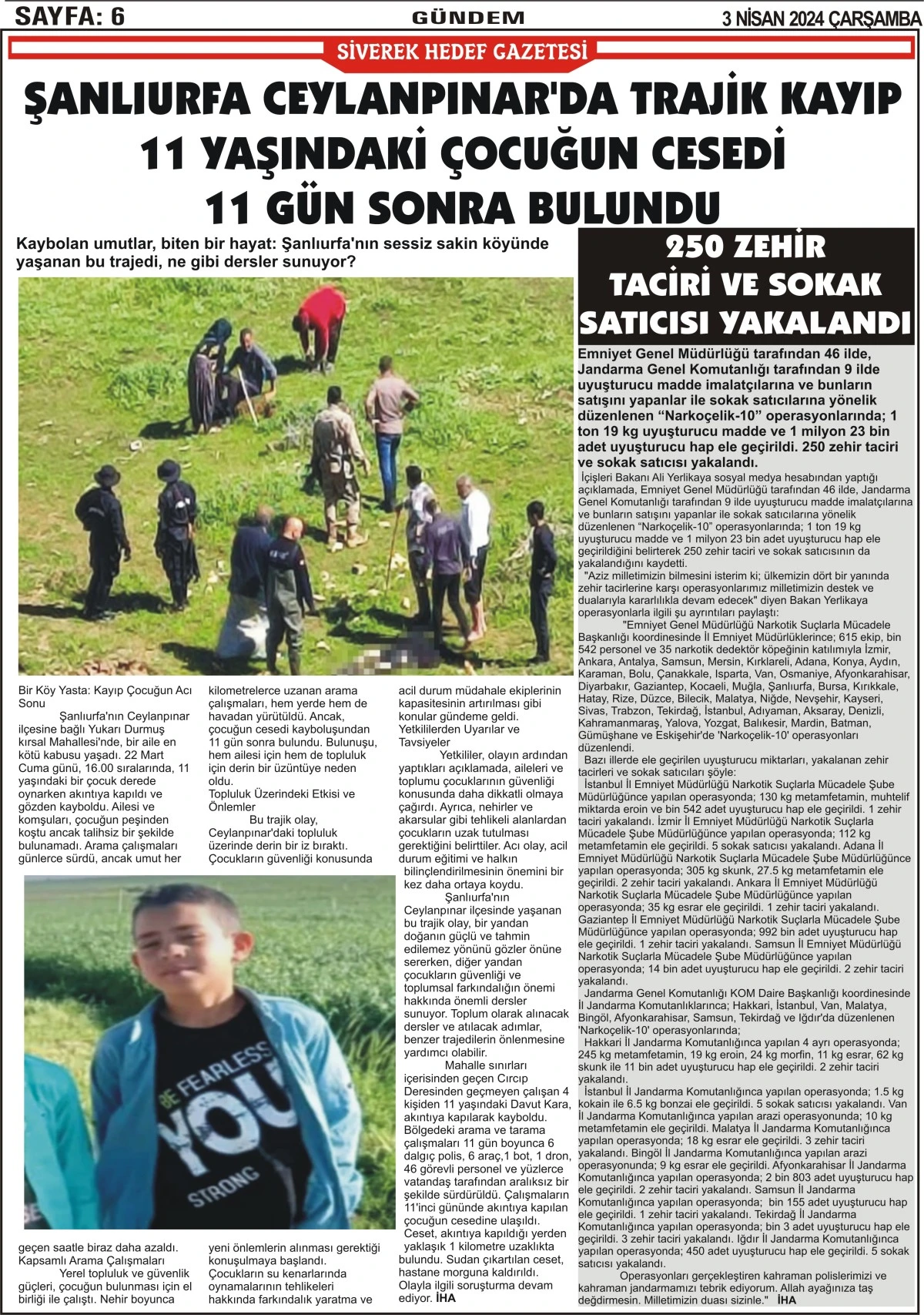 03.04.2024 Tarihli Gazetemiz