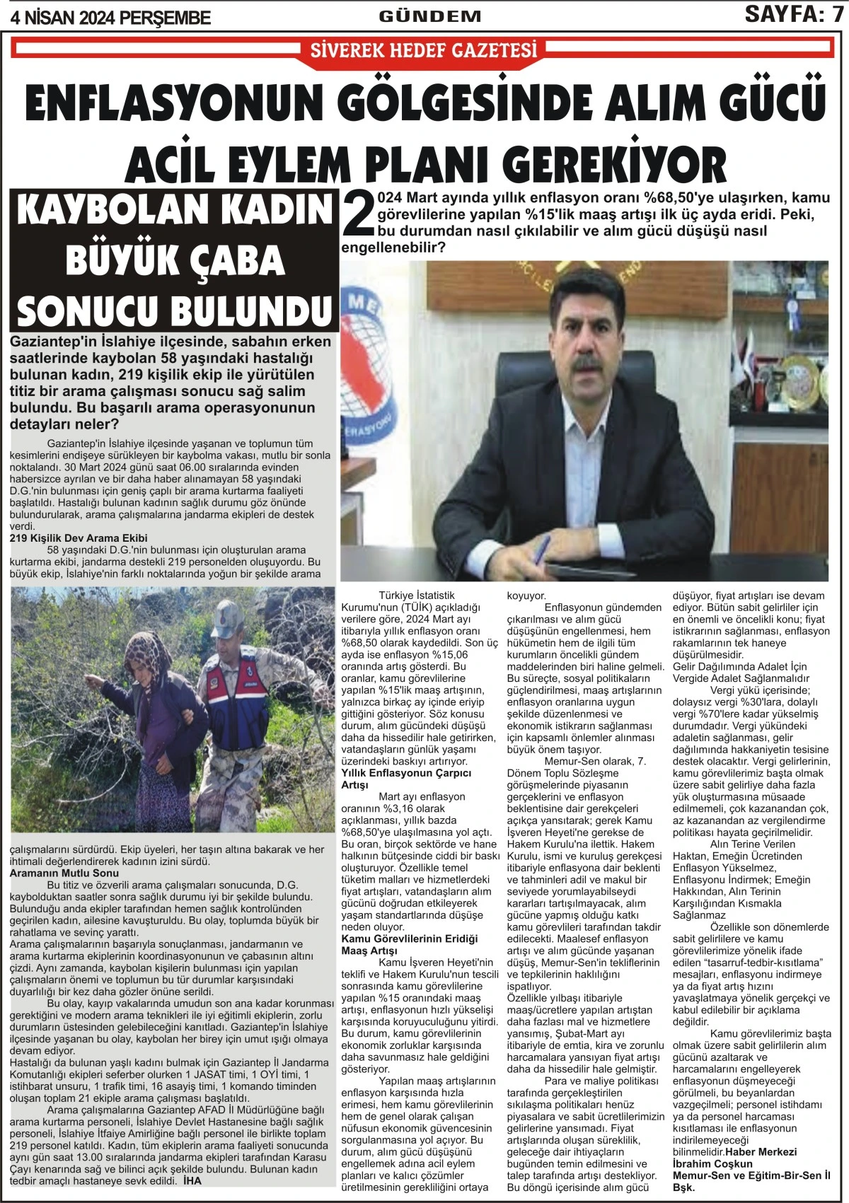 04.04.2024 Tarihli  Gazetemiz