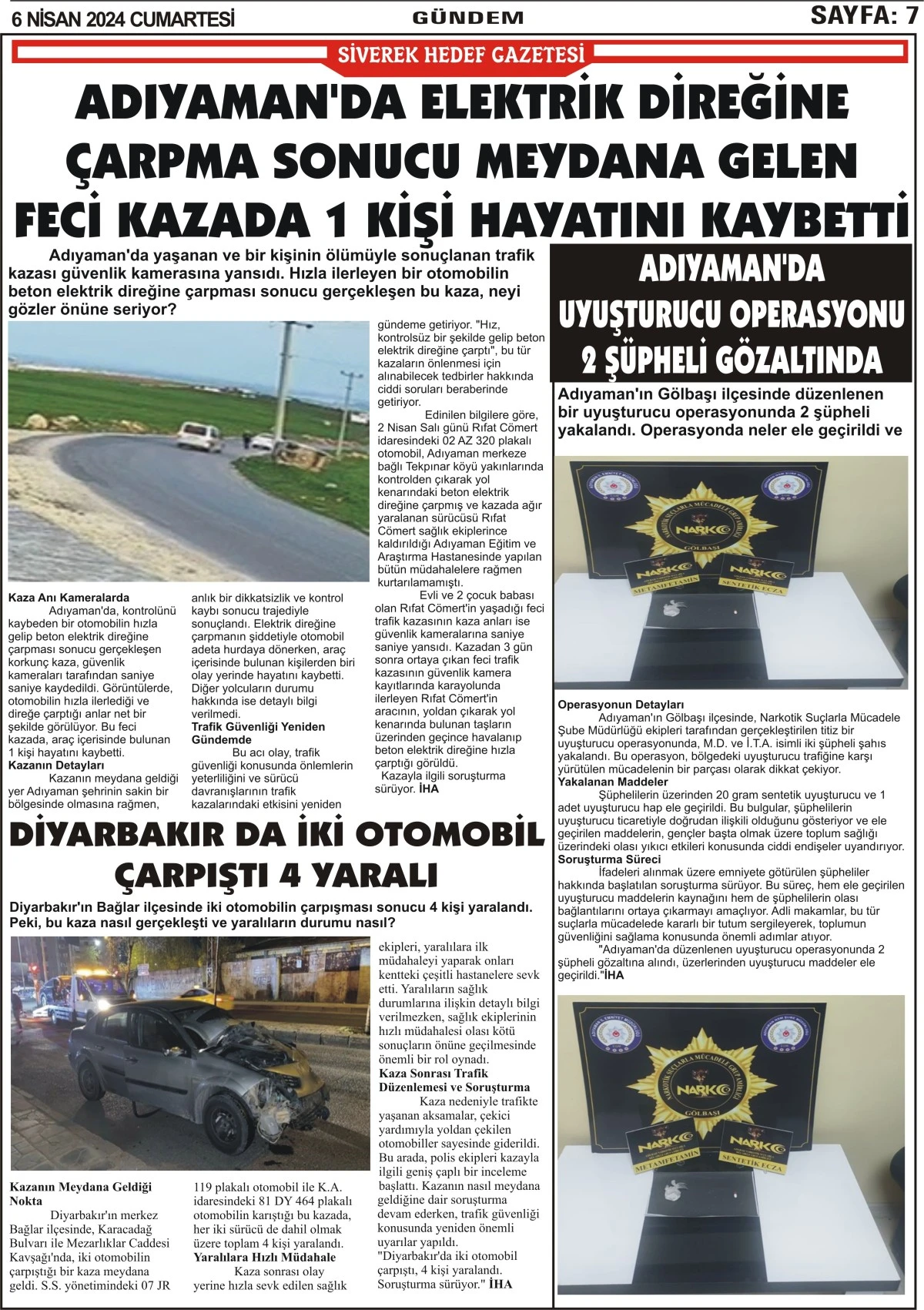 06.04.2024 Tarihli Gazetemiz