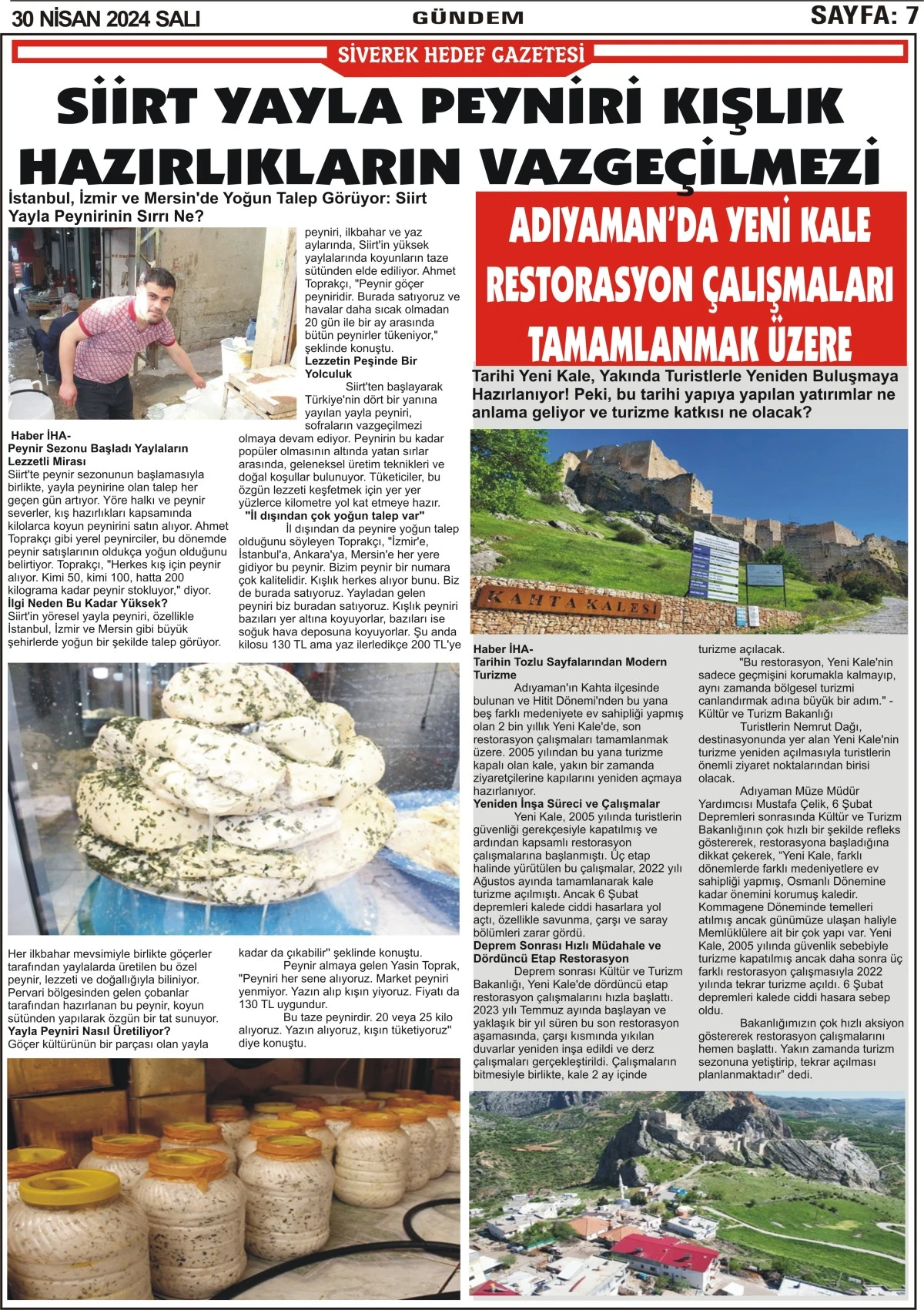 30.04.2024 Tarihli Gazetemiz