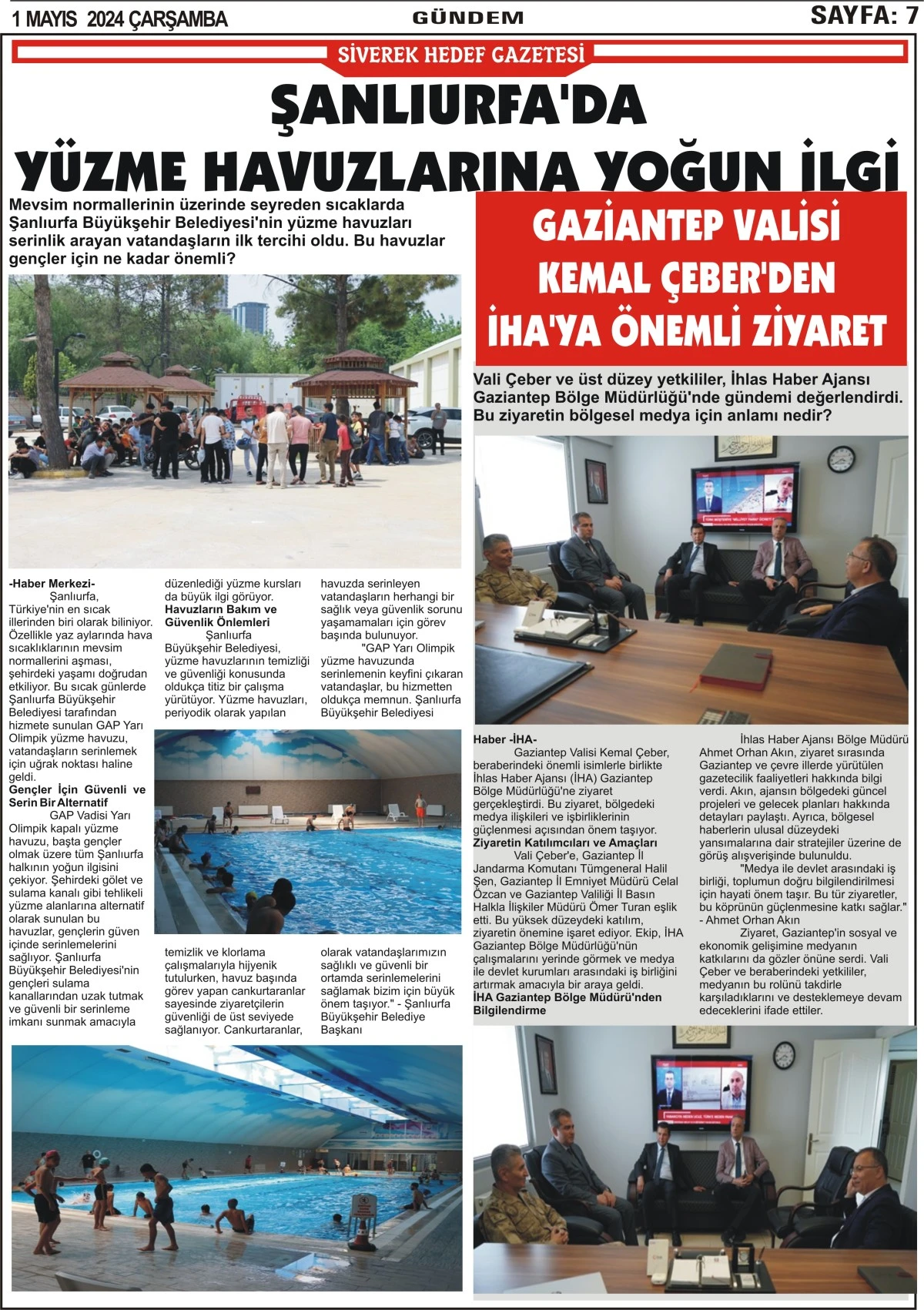 01.05.2024 Tarihli Gazetemiz