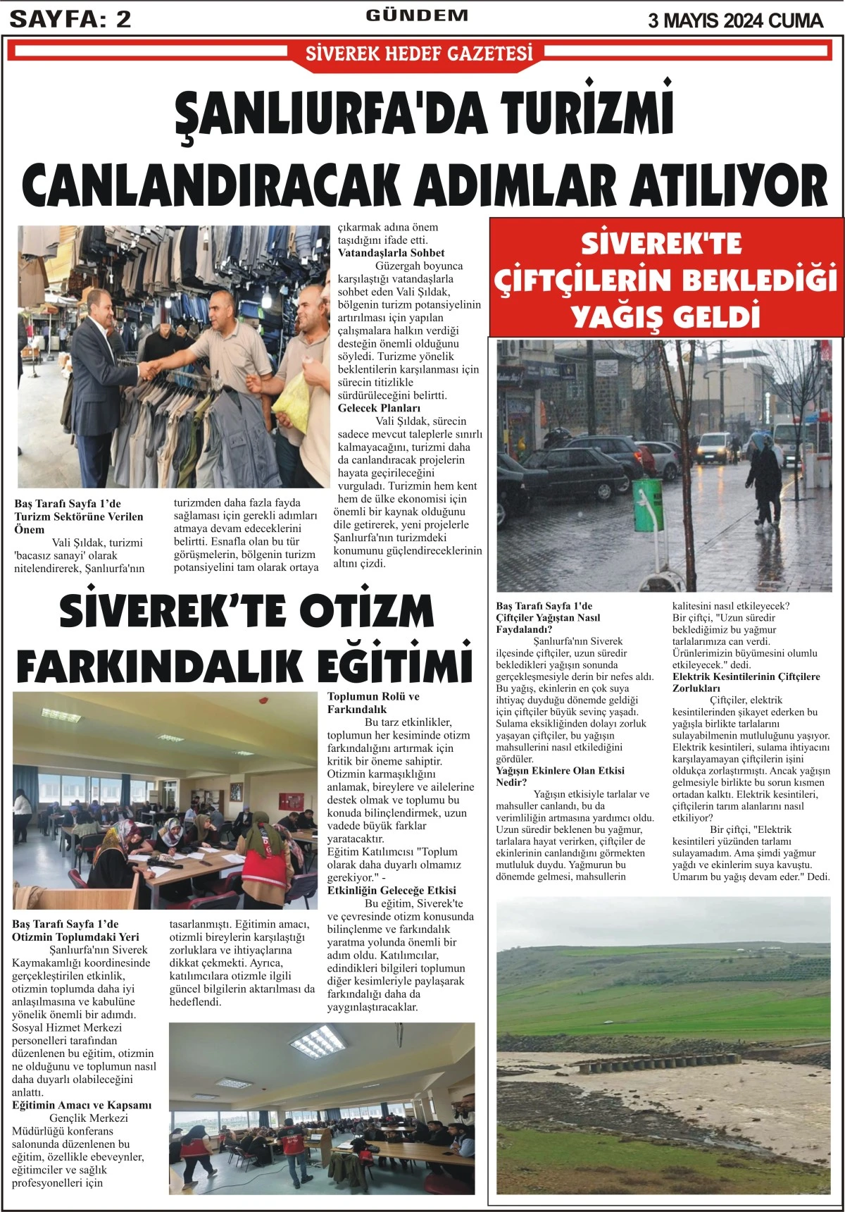 03.05.2024 Tarihli  Gazetemiz