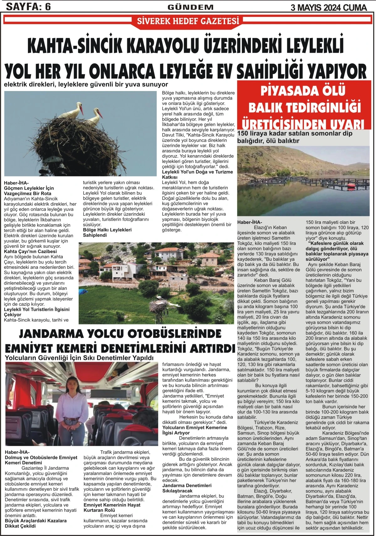 03.05.2024 Tarihli  Gazetemiz