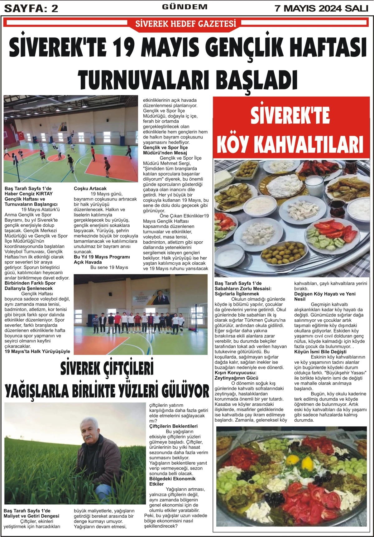 07.05.2024 Tarihli Gazetemiz