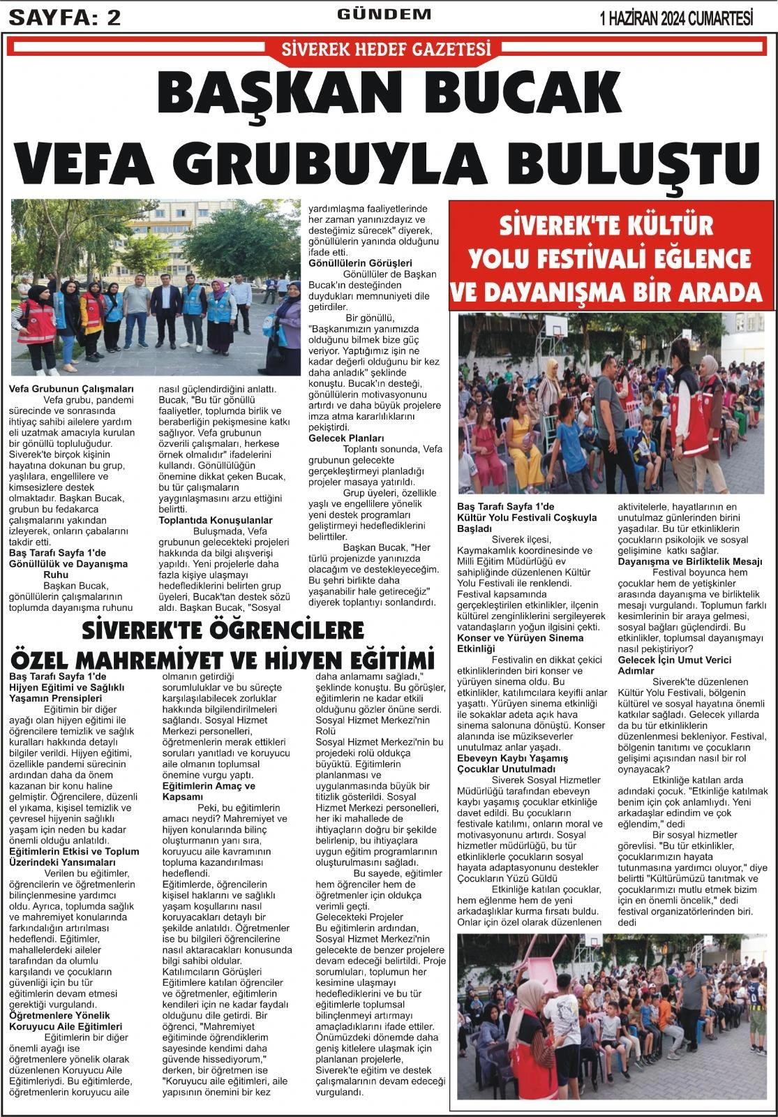 01.06.2024 Tarihli Gazetemiz