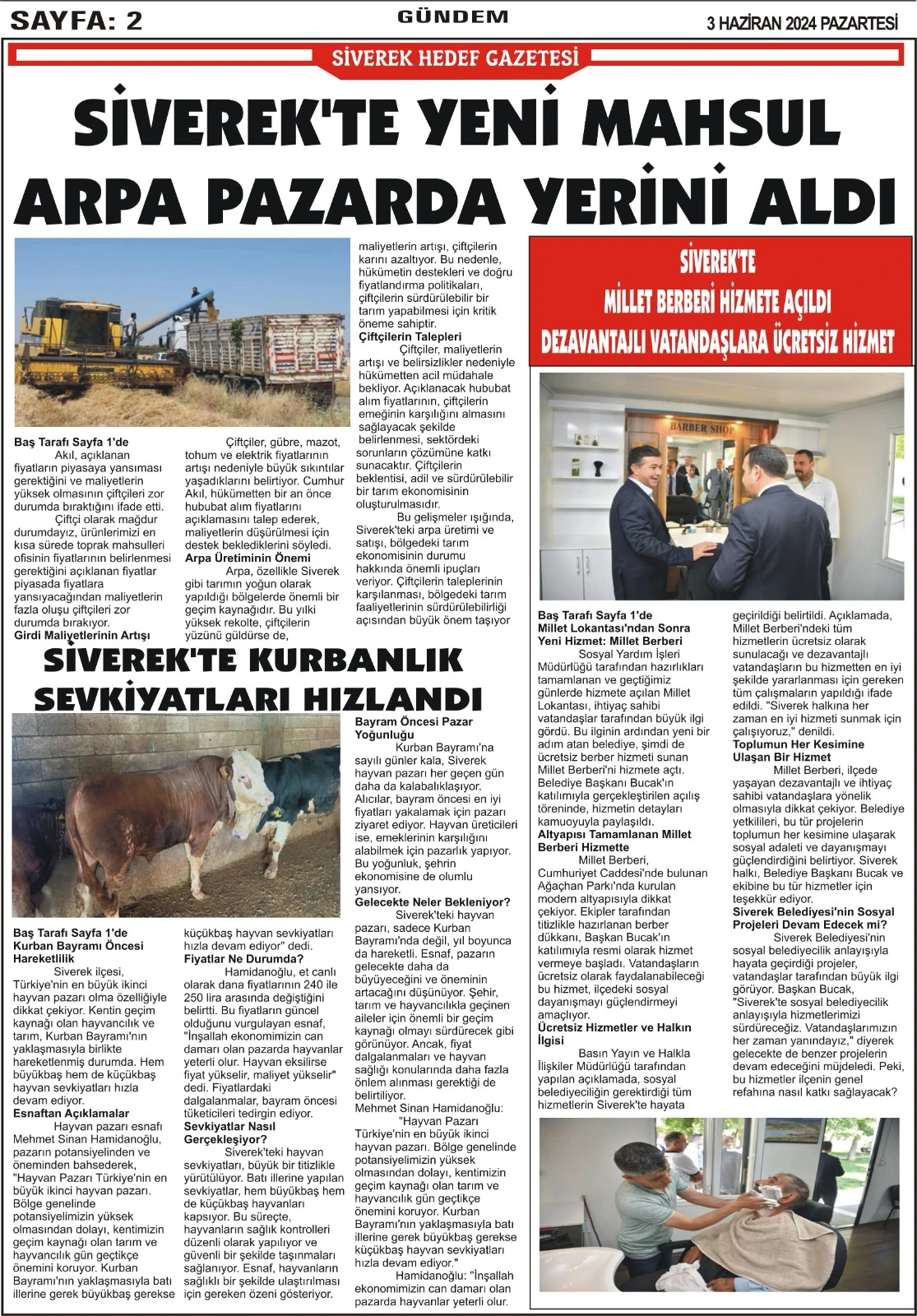 03.01.2024 Tarihli Gazetemiz