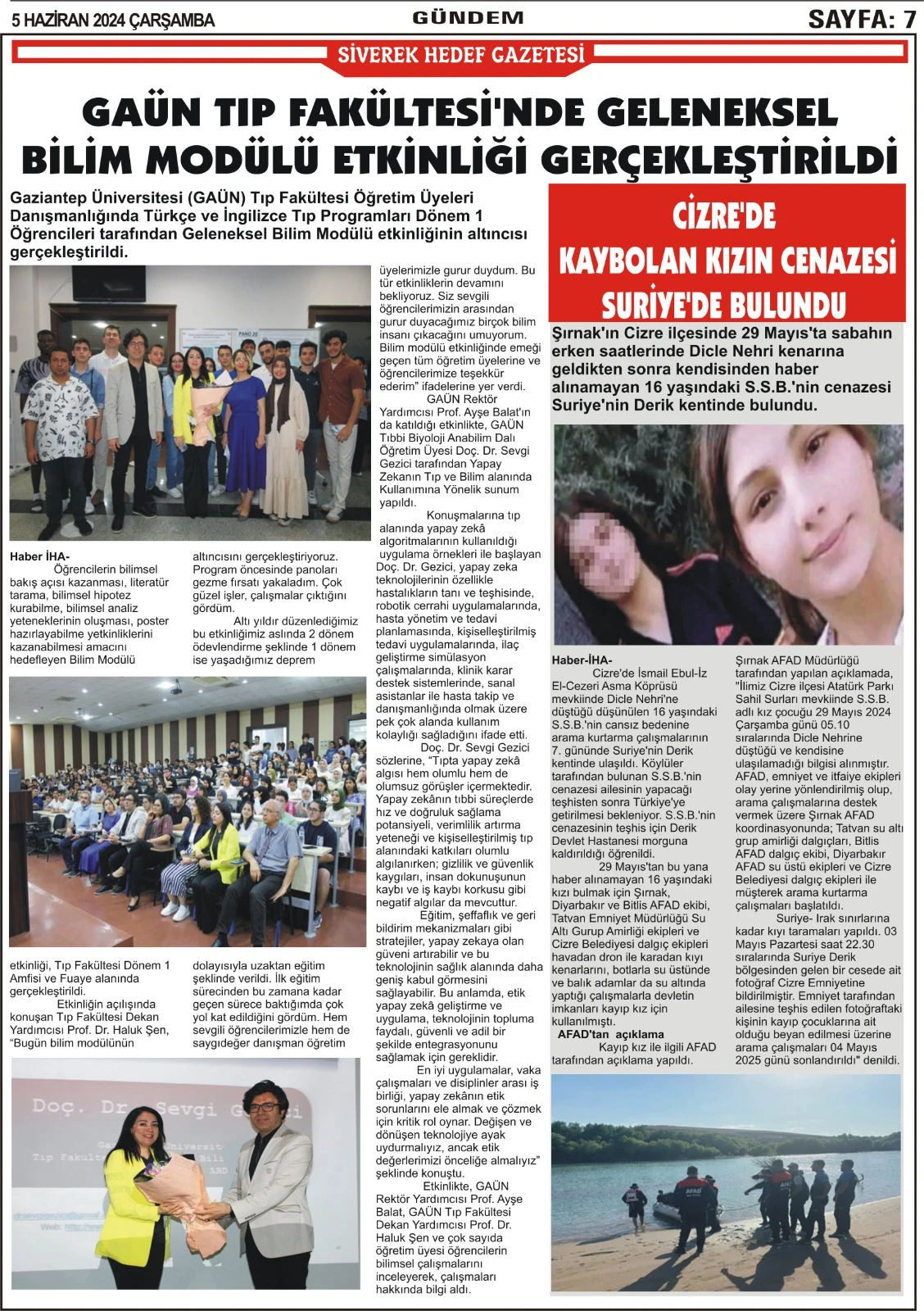 05.06.2024 Tarihli Gazetemiz