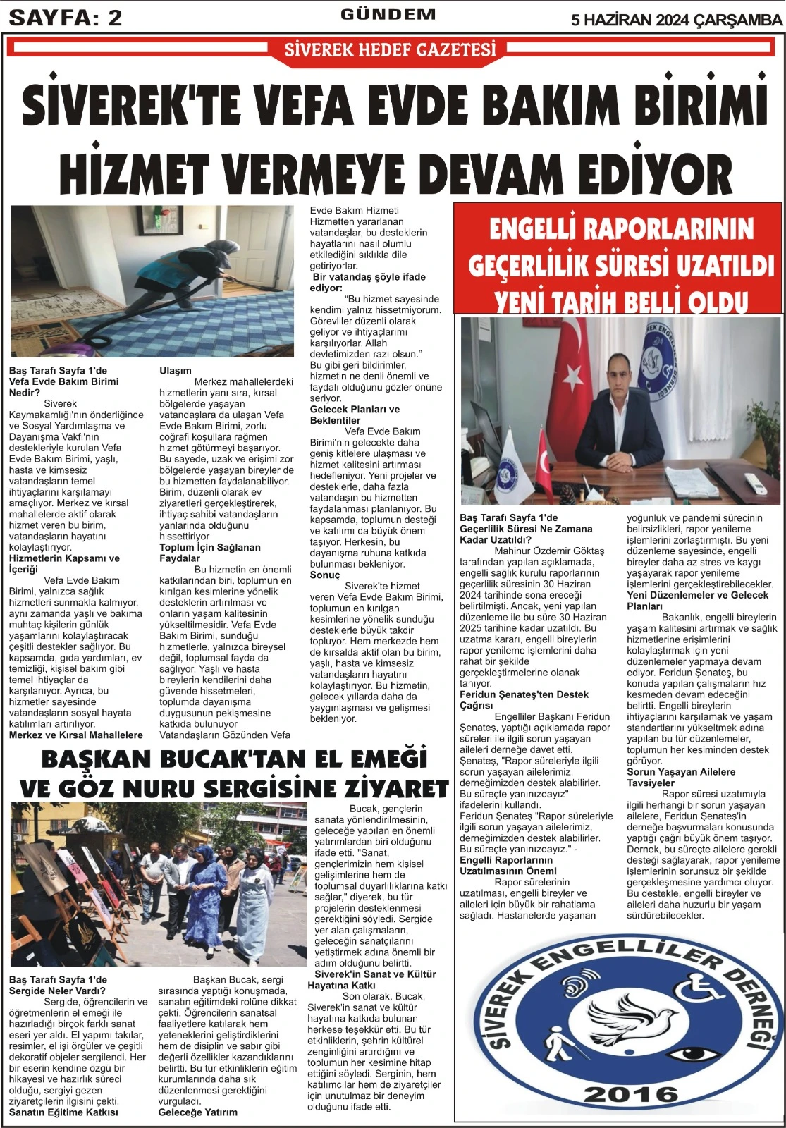 05.06.2024 Tarihli Gazetemiz