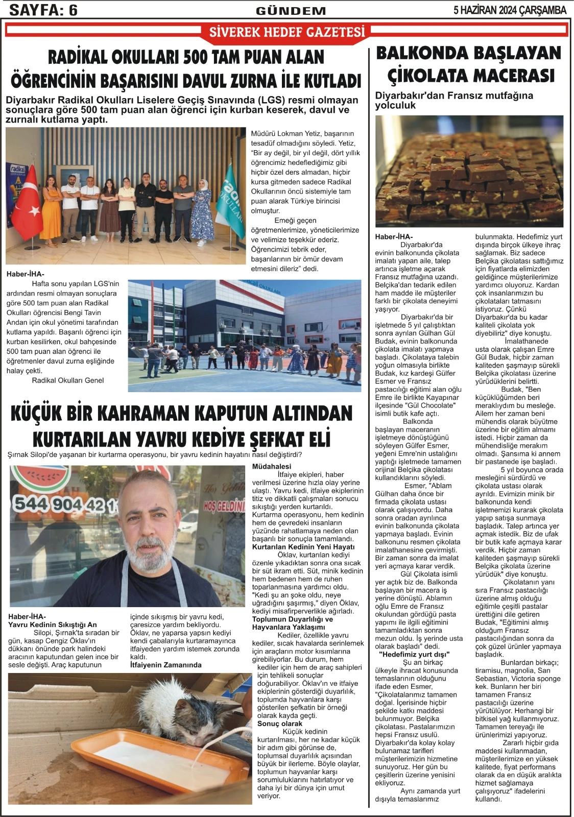 05.06.2024 Tarihli Gazetemiz