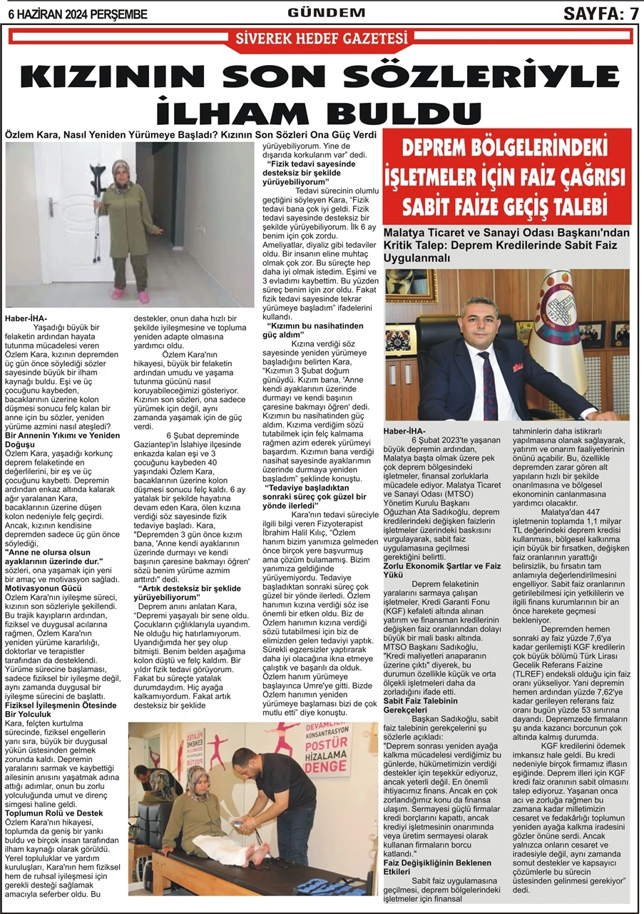 06.05.2024  Tarihli Gazetemiz