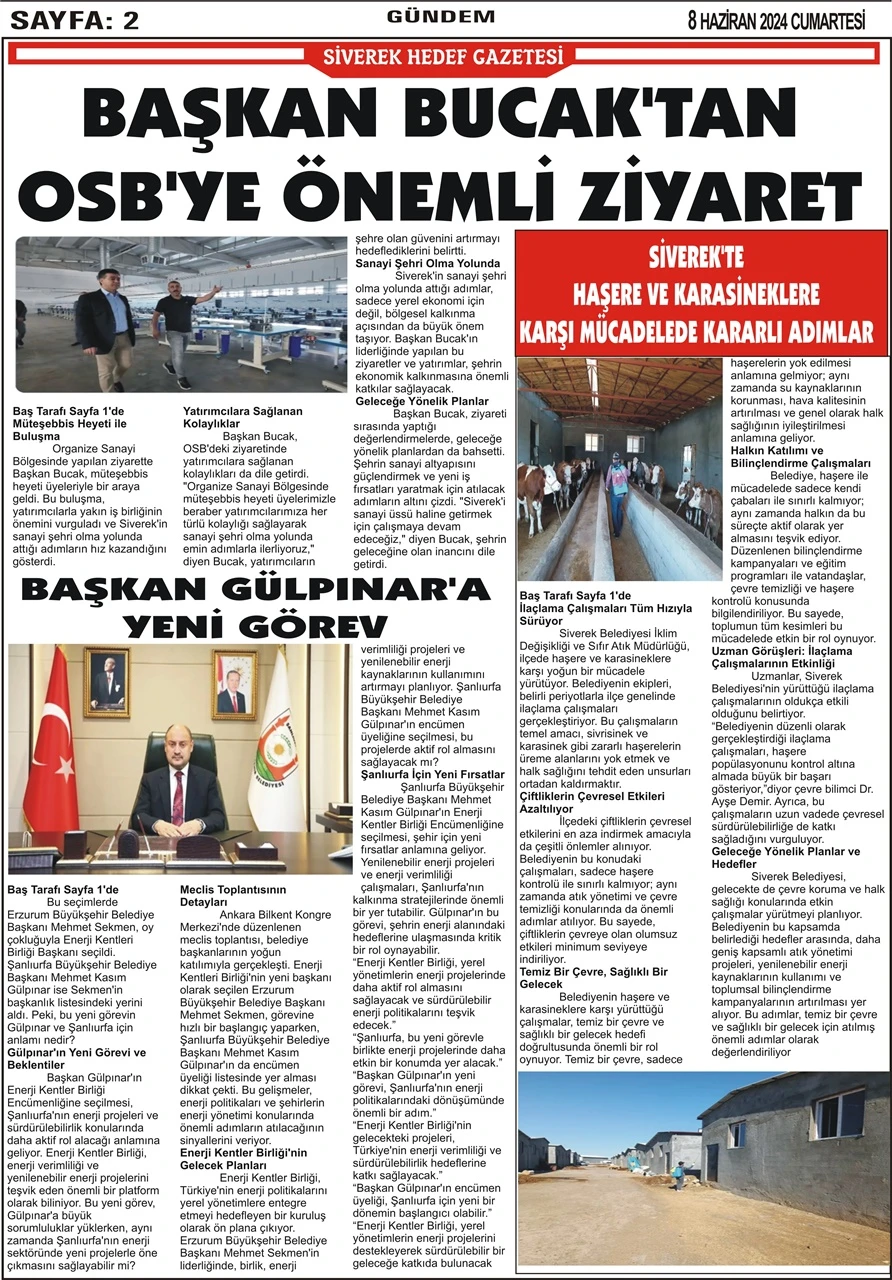 08.06.2024 Tarihli Gazetemiz