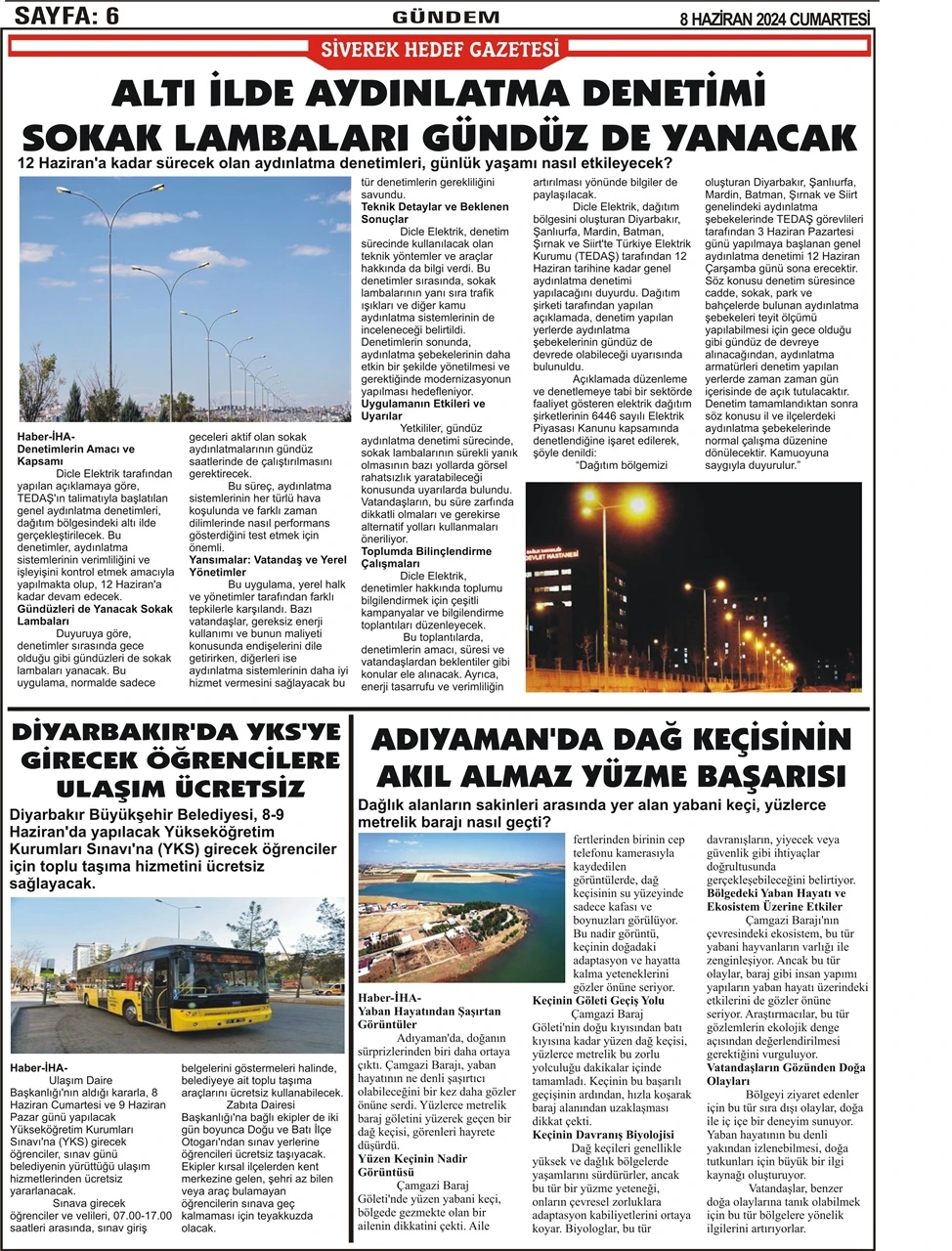 08.06.2024 Tarihli Gazetemiz