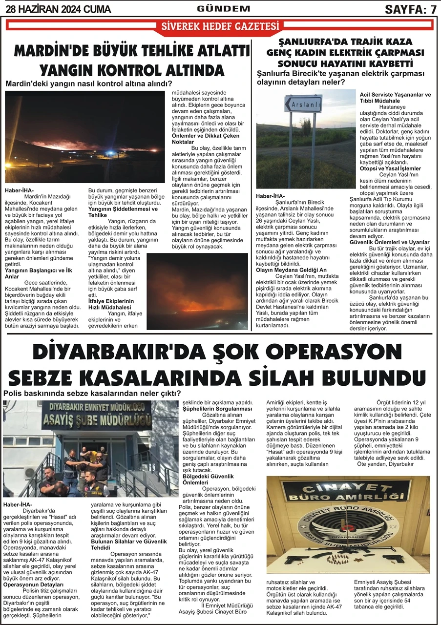 28.06.2024 Tarihli Gazetemiz