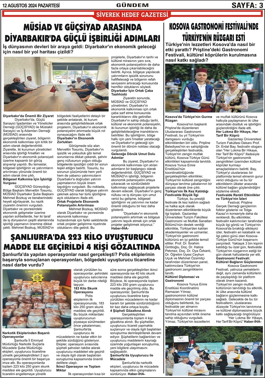 12.08.2024 Tarihli Gazetemiz