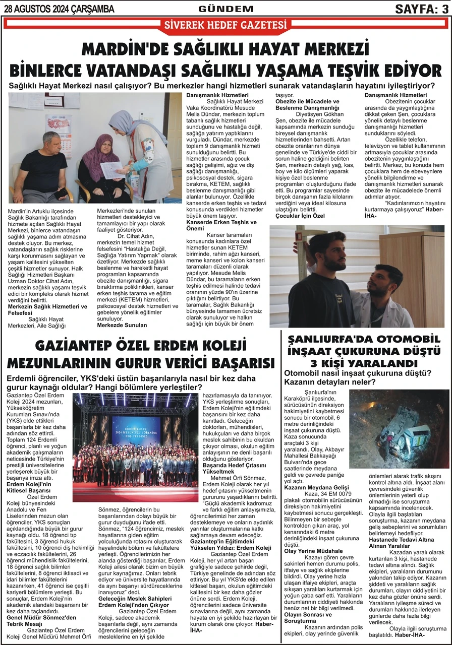 28.08.2024 Tarihli Gazetemiz