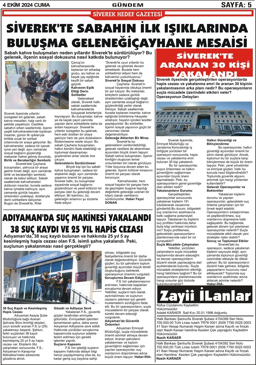 4.100.2024 Tarihli Gazetemiz 