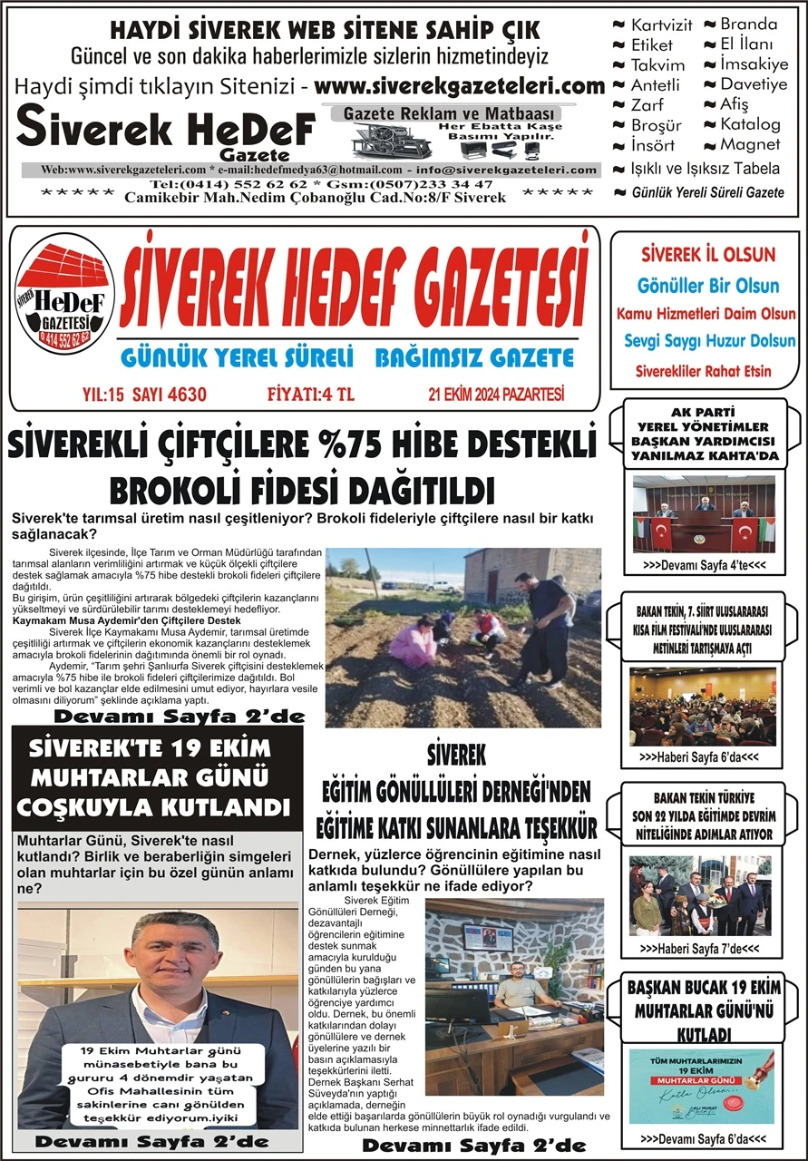 21.10.20024 Tarihli Gazetemiz