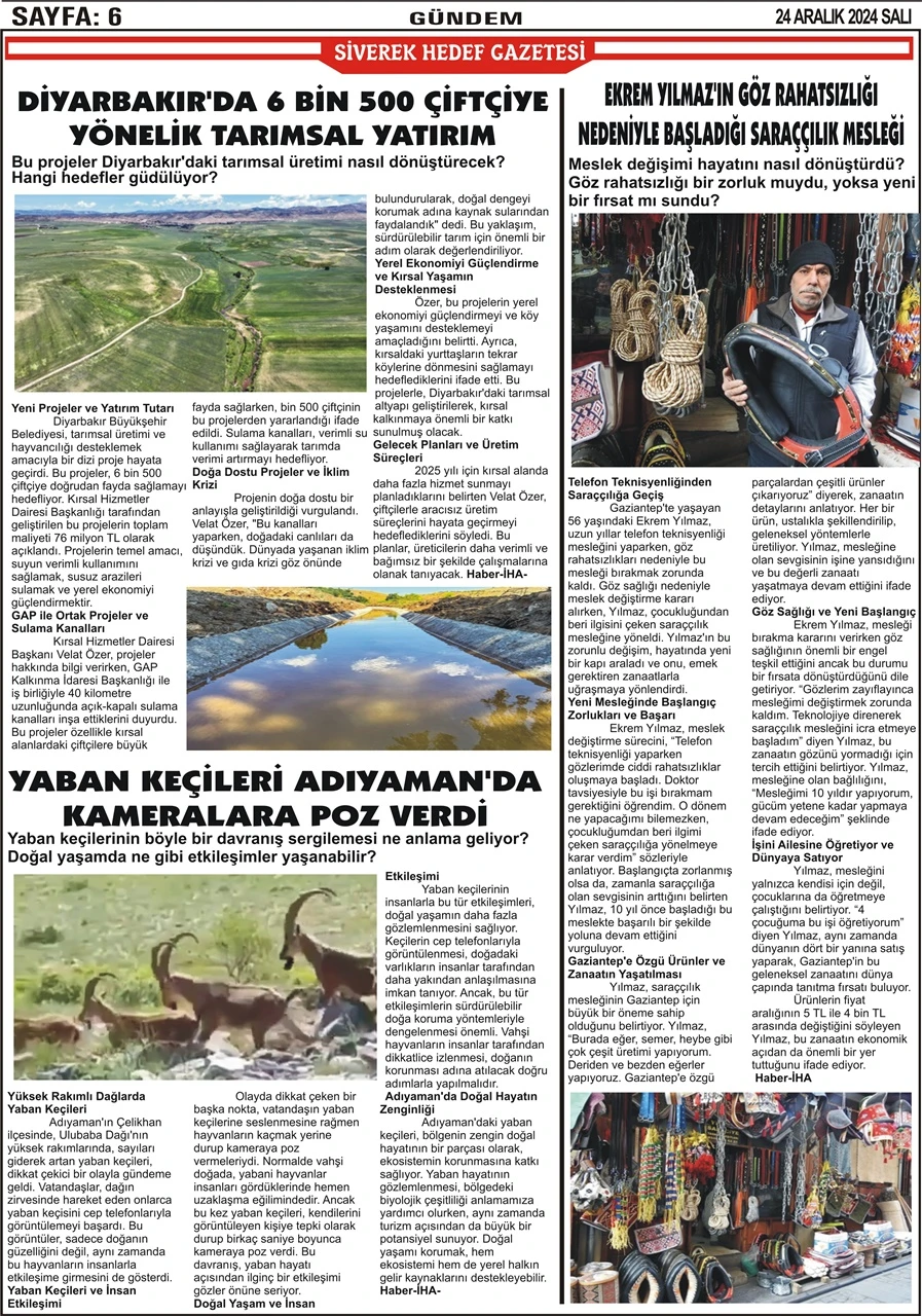 24.12.2024 Tarihli Gazetemiz