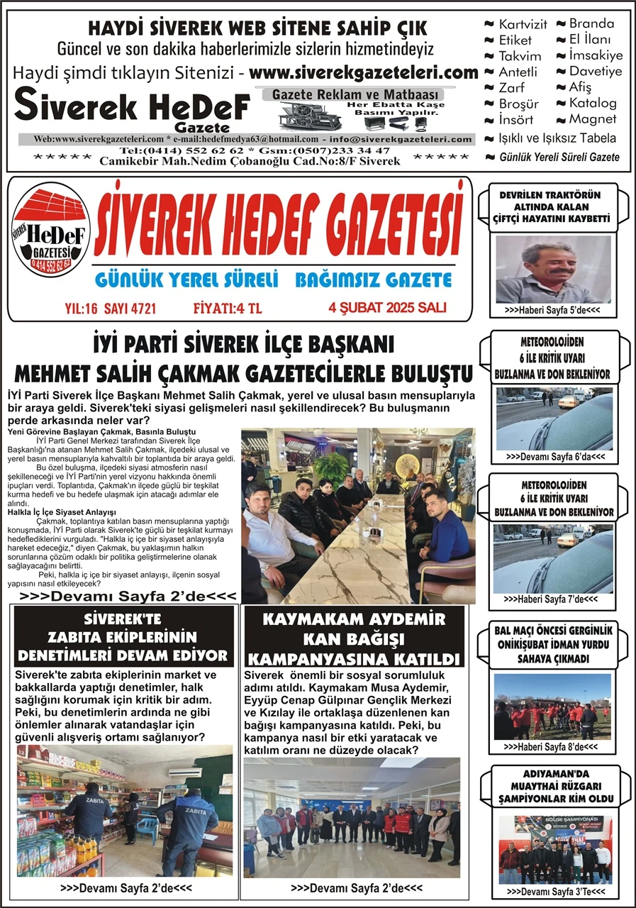 04.02.2025 Tarihli Gazetemiz 