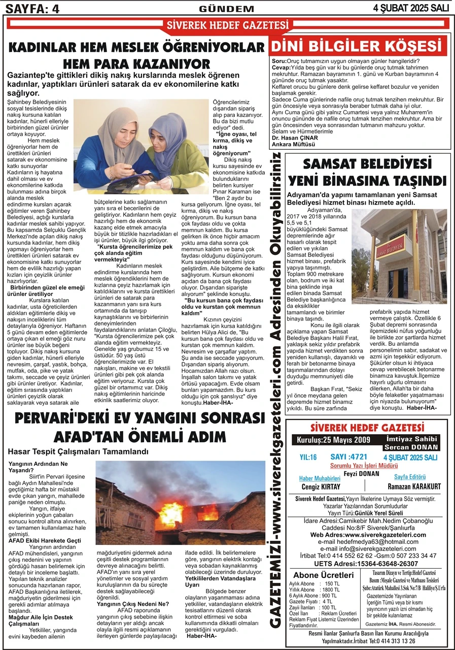 04.02.2025 Tarihli Gazetemiz 