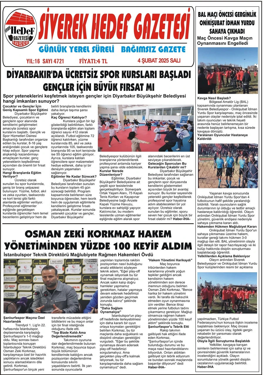 04.02.2025 Tarihli Gazetemiz 