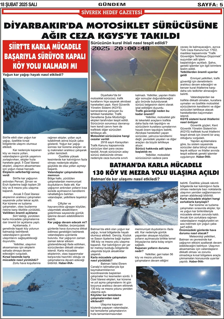 18.02.20255 Tarihli Gazetemiz