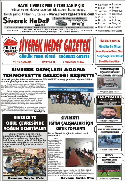 4.100.2024 Tarihli Gazetemiz 